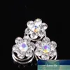 12 sztuk Crystal Rhinestone Flower Bridal Wedding Pins Hairgrip Akcesoria Fryzjer Head Hair Braid Cena fabryczna Expert Design Quality Najnowsze styl