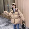 Damesjassen dames met katoenen gevulde kleding winter 2022 Koreaanse losse jas ins harajuku brood