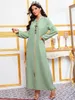 Casual Kleider Mit Kapuze Kaftan Kleid Für Frauen Mode Ethnische Handstich Diamant Ribbon Trim Morokkanische Dubai Truthahn Arabische Kleidung Eid