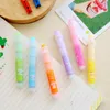 100pcs Highlighters 12 Pack/lot Kawaii Dog Highlighter Cute 6 Colors Drawing Painting Art Marker Pen School Supplies Stationery Gift