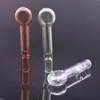 En gros pas cher pyrex One Hitter Bat mini 8 cm porte-cigarette verre Steamroller tuyaux filtres pour tabac herbes sèches brûleur à mazout tuyaux à main