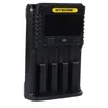 Nitecore UM4 Bateria Ładowarka Inteligentne obwody Globalne ubezpieczenie Liion 18650 21700 26650 LCD Baterie wyświetlacze A301744579