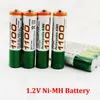 GTK 100pcs 1.2V 1100mAh rechargeable NI-MH battery AAA for digital cameras game player falshlight RC toys home telephone