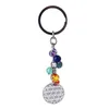 Chakra stone key chain 6 T2