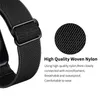 Nylon Solo Loop Fabric Straps för Apple Watch Band 7 6 SE 5 4 3 2 1 Serie Justerbar Sträcka flätat Sport Elastics Kvinnor Män Strap 38/40/41mm 42/44 / 45mm