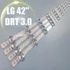 خرز ضوئي 8 قطعة LED Strip Kit لـ LG LC420DUE 42LF652 42LB650V Innotek DRT3.042 "AB 6916L-1710A 6916L-1709A42LB620V