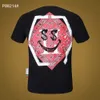 PLEIN BEAR T Gömlek Erkek Tasarımcı Tişörtleri Marka Giyim Rhinestone Kafatası Erkekler T-Shirt Klasik Yüksek Kalite Hip Hop Streetwear Tshirt Rahat Top Tees PB 11288