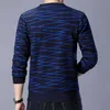 Liseaven pullover sweaters casual stickad tröja män masculino jersey kläder mens långärmad pullovers y0907