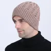Chapeaux casquettes automne et hiver couverture chaude tricotée pour hommes01274906154052758