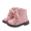 Mode enfants chaussures princesse filles Martin bottes designer bébé enfant en bas âge petit détail 68MN #