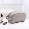 Borse da toilette impermeabili in PU Borse da viaggio in pelle Cosmetic Bag Organizer Trucco da donna Neceser Custodia per il trucco Custodie di bellezza