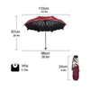 Quality Folding Umbrella For Women Brand Travel Anti-UV Windproof Rain Flower Modish Female Sun Girl Parasol Pocket Umbrellas 210320