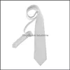 Favor Event Festive Party Supplies Home Gardenmens Personality Sublimation Blank Neck Ties Creative Arrow Type Heat Transfer Bow Tie Diy F