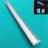 2-10pcs/Lot 20inch 0.5m Led Corner Aluminium Profile For 20mm Strip,45 Degree Channel With Cover Double Row Bar Light Housing Strips