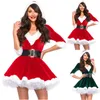 Yoga Outfit Fashion Miss Claus Dress Suit Women Christmas Fancy Party Sexy Santa Outfits Hoodie Sweetie Cosplay Costumes204h