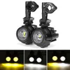 2PCS 10-30V 20W E9 Motorcykel LED Hjälpdimma Spot Light Driving Lamp för BMW R1200 Adv