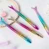 Fashion Kawaii Colorful Mermaid Pens Student Writing Gift Novelty Mermaid Ballpoint Pen Stationery School Office Supplies