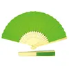 Party Favor 10 20 30 4050 PCS Personnalisé Pliant Papier DIY Fan Vintage Fans Faveurs De Mariage Baby Shower Cadeau Decoration278n