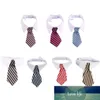 Partihandel NEW PET TIESSTRIE Liten bomullsdjur hundvalp Necktie Justerbar slips Grooming