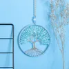 Hand made Tree of Life Home Decor Wall Hang Dream Catcher Christmas ornament decoration Blue purple