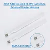 Trådlös WiFi 3G4G Antenna SMA Man 4G LTE Router Externa antenner för Huawei B593 E5186 B315 B310 698-2700MHz