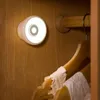 Vägglampa Sovrum Skåp Automatisk Induktion Nattljus LED Laddning Garderob Aisle Mini Portable Lighting