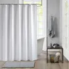 Shower Curtains Dafield Yellow Curtain Black And White Gray Navy Blue Art Bathroom Set Solid Color