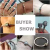 100% 925 Sterling Silver Simple Fash Armband Fit Original Design Pärlor Charms Bangle DIY Smycken Göra gåva till tjej