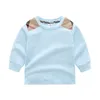 Vêtements pour enfants T-shirts Hauts d'été pour bébés Polos T-shirts à manches courtes pour tout-petits Mode Vêtements pour bébés classiques