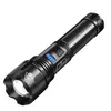 مشاعل مصباح يدويا قوية LED XHP50 الشعلة USB قابلة للشحن مصباح ماء جدا التخييم في الهواء الطلق