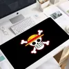 ANIME One Piece Gaming-Mauspad, PC-Mauspad mit Sperrkante, Game-Pad-Maus, großes Cartoon-Gummi-Mauspad, Tastaturmatte