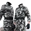 Men's Tracksuits Men's Overalls Spring And Summer Thin Wear-resistant Labor Insurance Training Outdoor Tooling Camouflage Clothing