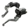 7 / 8INCH 22mm CNC Universal Motorcykel Bromsbeläggning Master Cylinder-spakreservoar