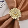 Napkin Rings With Hollow Out Flower For Dinner Parties Birthdays Weddings Family Gatherings Christmas And Other