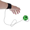 Dekompresyjne zabawkowe opaska na nadgarstek elastyczne zabawne sprężyste fluorescencyjna gumowa gra planszowa zabawne Elastics Balls trening Antistress losowy kolor c0526x12