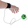 Fascia da polso giocattolo Elastico divertente Rimbalzante Palla di gomma fluorescente Gioco da tavolo Divertenti elastici Palline da allenamento antistress Colore casuale FY5244 04232611063