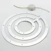 Othmro 1 stks 5730 SMD LED Panel Cirkel Aluminium Lamp Board Plafondlamp 36 W 220V D / 316mm Pure White 6500K Warm 3000K-modules