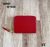2022 Single zipper WALLET embossing most stylish way carry around money cards zippy coins leather purse card holder long business pures
