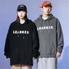 Outdoor Jackets&Hoodies Oversized Hoodies Polar Fleece Hooded Sweater Men's Autumn And Winter Embroidery Printing Coat Korean Japanese