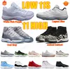 11S Low Pure Violet 11 Cool Grey Basketball Shoes Mens Womens High Animal Instinct Legend Blue Sneakers Concord 45 Bred Jubilee Citrus Classic Sketc Sports Trainers