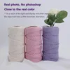 Cordón de algodón de 4mm cuerda de macramé de colores Beige ed Craft String DIY boda hogar textil suministro decorativo 100M Yarn2301