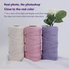 4mm Cotton Cord Colorful Macrame Rope Beige ed Craft String DIY Wedding Home Textile Decorative Supply 100M Yarn2301