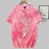 Anime Death Note Tops Short Sleeve O-Neck Casual Tie Dye Man T-tröja Y0809