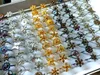 Wholesale 30pcs kids children rotate 316L Cross Spin favor Ring Silver Bands lots