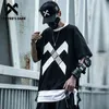 11 BYBB'S DARK Hip Hop Streetwear T-shirt D'été Patchwork Imprimé Tactica Harajuku À Manches Courtes Surdimensionné Hommes T-shirts 210322