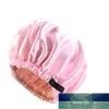 Réversible Satin Bonnet Cheveux Caps Double Couche Ajuster Sommeil Bonnet De Nuit Couvre-chef Chapeau Femmes Turban Chapeaux Bonnets De Couchage Bonnets Prix usine conception experte Qualité