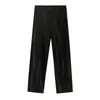 IEFB Men's Wear Summer Gradual Tie Dyeing Black Denim Trousers Loose Straight Jeans Straight Pants Streetwear 9Y7092 210524