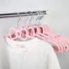 Hängar rack 10st hjärtmönster kappa hängande kläder icke-halk torkställ garderob förvaringskläder hängande förnödenheter
