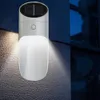 Bakeey Ricarica solare PIR Rilevamento movimento Luce notturna LED wireless IP65 Cortile esterno impermeabile Balcone Corridoio patio - Grigio caldo