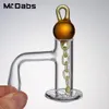 Vollständiger Satz Regula 20 mm Spinning Quarz Banger Raucherzubehör 10 mm 14 mm 19 mm männlich weiblich Gelenk mit Glas-Carb-Kappe für Glasbongs Dab Rigs